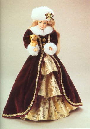 1st holiday barbie
